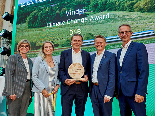 DSB’s klimaindsats fortsætter mod nye mål