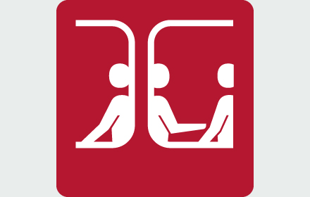 Illustration mennesker i tog