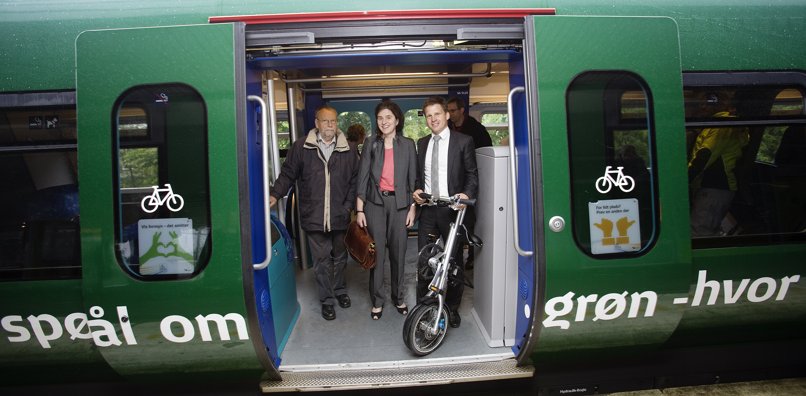 Finn Aaberg, Katherine Richardson og Niklas Marschall