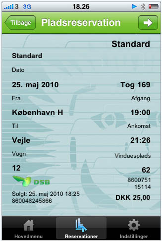 Sådan ser pladsbilletten ud på din iPhone.