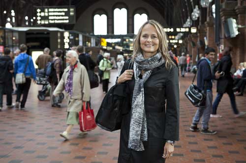 Helle Furman er den nye kundeambassadør i DSB. Foto: Signe Fiig