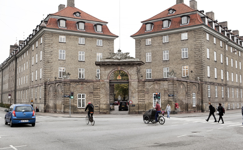 DSB's administration har i næsten 84 år holdt til her i Sølvgade 40. Foto: Bjarke Ørsted