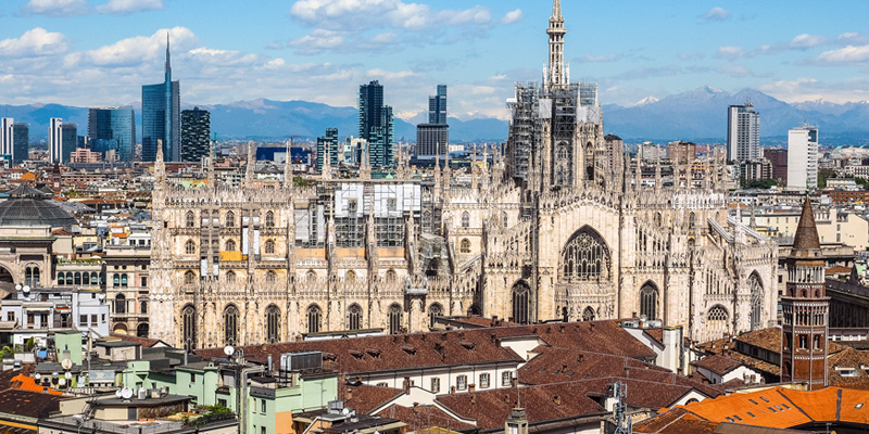 Tag toget til Milano