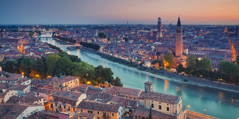 Tag toget til Verona