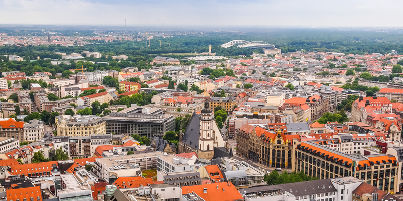 Tag toget til Leipzig med DSB