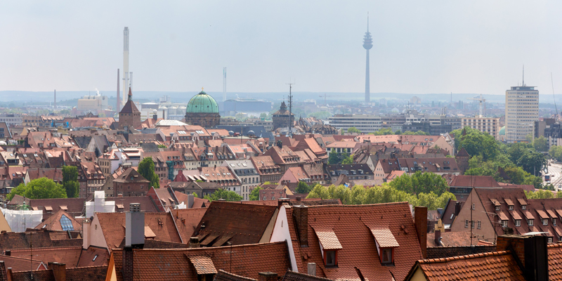 Tag toget til Nürnberg med DSB og nyd udsigten fra byens slot