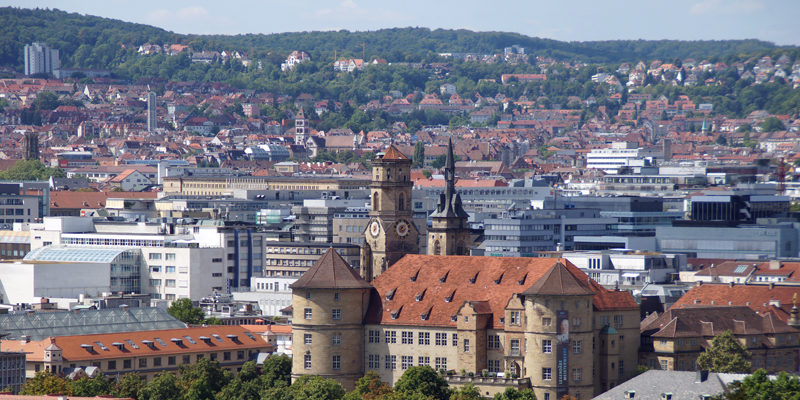 Tag toget til Stuttgart med DSB